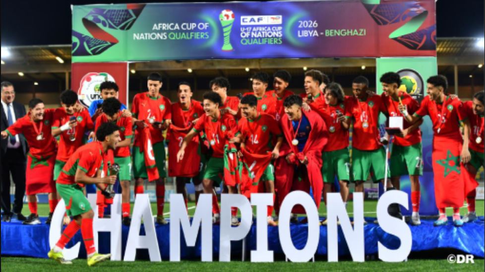 تتويج المنتخب المغربي لأقل من 17 سنة ببطولة شمال إفريقيا