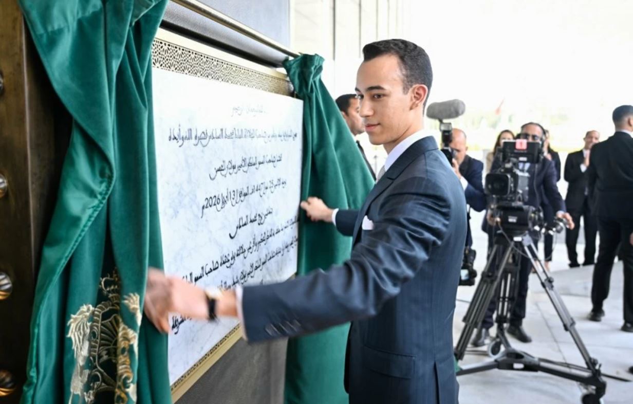 الأمير مولاي الحسن يدشن "برج محمد السادس"