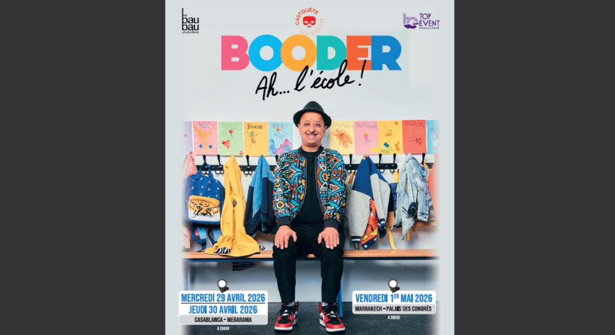 عرض كوميدي للفنان بُودر في جولة بين الدار البيضاء ومراكش