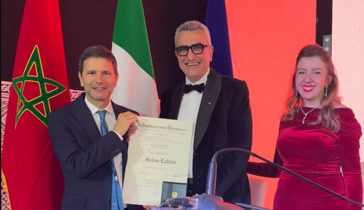 إيطاليا تمنح هشام لحلو أرفع وسام مدني تقديراً لمسيرته