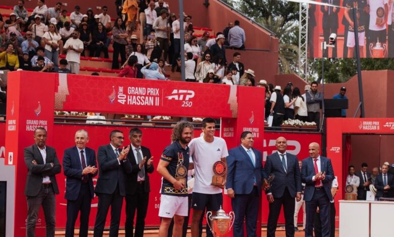 مراكش تختتم النسخة الـ40 من جائزة الحسن الثاني الكبرى للتنس