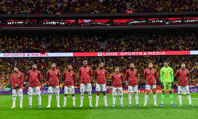 المغرب يحتفظ بمركزه الثامن في تصنيف الفيفا الجديد