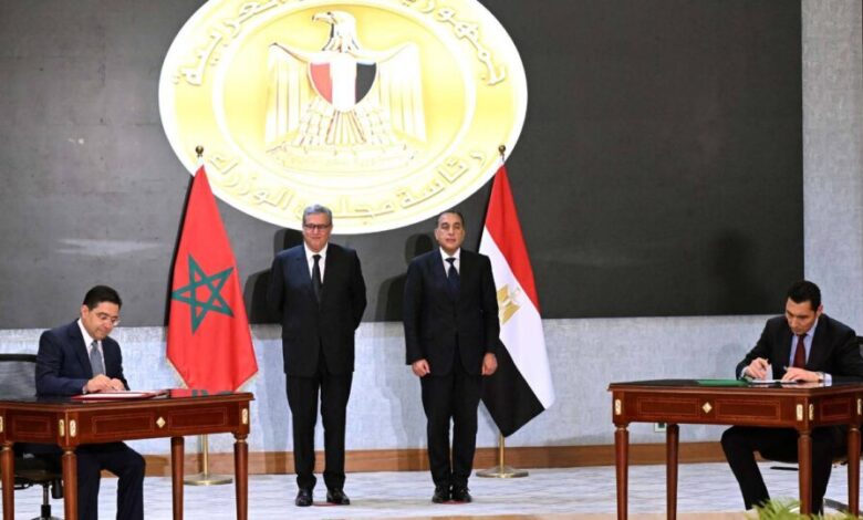 المغرب ومصر يوقعان اتفاقيات تعاون شاملة