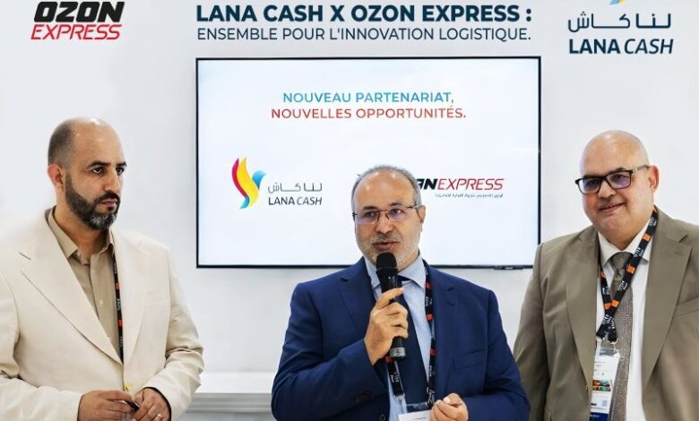 شراكة بين "لنا كاش" و"أوزون إكسبريس" لدمج الخدمات اللوجستية والمالية