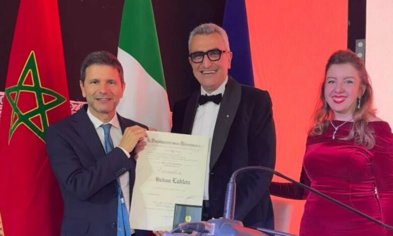 إيطاليا تمنح هشام لحلو أرفع وسام مدني تقديراً لمسيرته