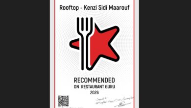 مطعم "Le Rooftop" بكنزي سيدي معروف ينال اعتراف Restaurant Guru العالمية