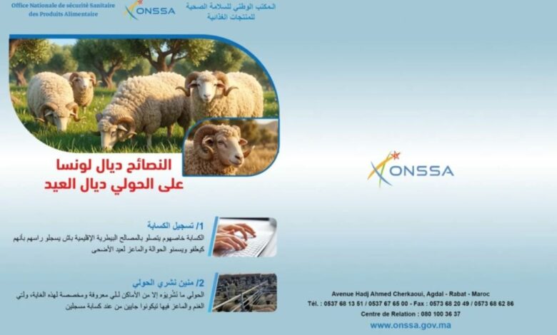 "أونسا" تدعو المغاربة لاحترام شروط الذبح والتخزين خلال العيد