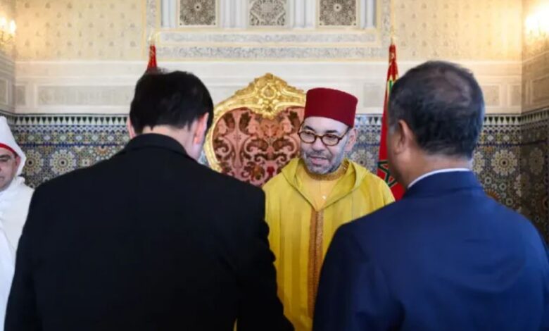 جلالة الملك يستقبل بالرباط عدداً من السفراء الأجانب الجدد