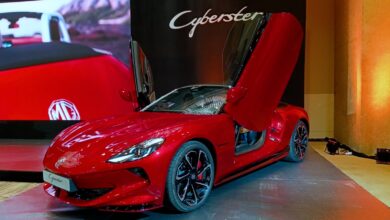 شركة MG تعيد إحياء السيارات الرياضية عبر "Cyberster" الكهربائية