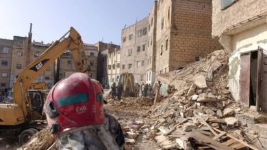 ارتفاع عدد ضحايا انهيار عمارة فاس إلى 14 قتيلا وإخلاء المباني المجاورة مؤقتا