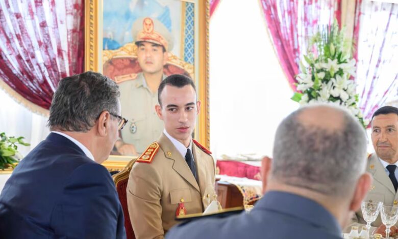  الأمير مولاي الحسن يترأس مأدبة غداء بمناسبة الذكرى الـ70 لتأسيس القوات المسلحة الملكية 