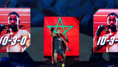 المقاتل بدرالدين دياني أمام اختبار قوي في بطولة PFL MENA 10 بالرياض