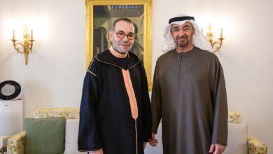 جلالة الملك محمد السادس يستقبل رئيس دولة الإمارات بالرباط