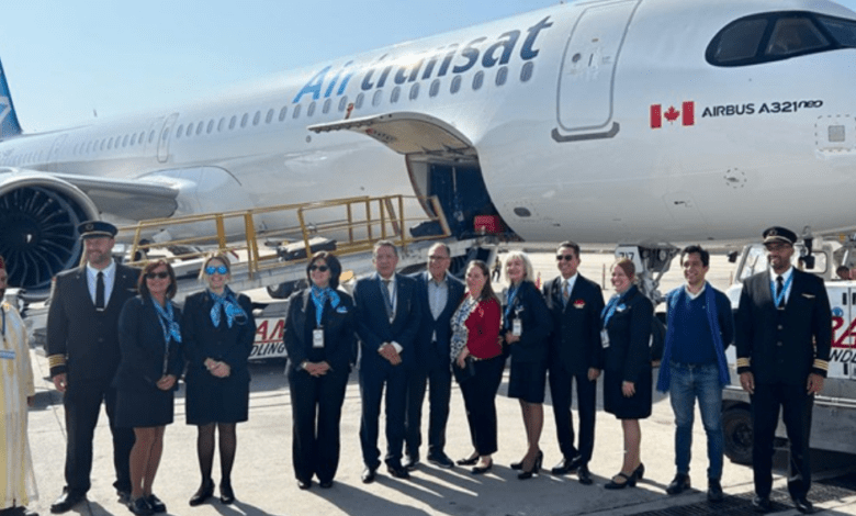 شركة "Air Transat" تفتح خطاً مباشراً بين مونتريال وأكادير