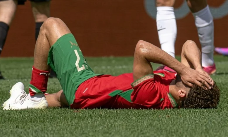 إصابة الزلزولي تقلق أسود الأطلس قبل بداية مونديال 2026