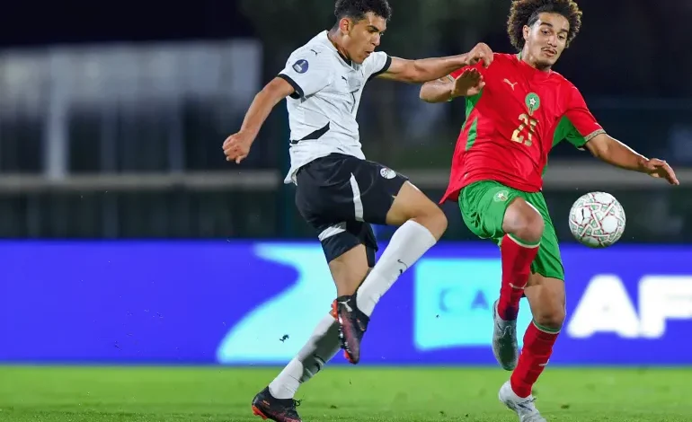 مباراة المغرب ومصر لأقل من 17 سنة.. التوقيت والقنوات الناقلة
