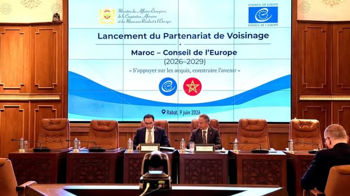 إطلاق المرحلة الخامسة من شراكة الجوار بين المغرب ومجلس أوروبا