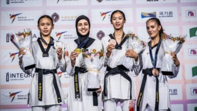 فرح التوزاني تتوج بذهبية بطولة العالم للتايكواندو بالصين