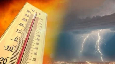 نشرة إنذارية: أمطار رعدية وموجة حر تصل إلى 48 درجة بعدة أقاليم