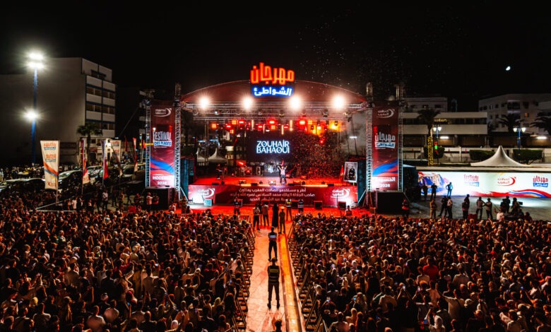 مهرجان شواطئ اتصالات المغرب يجذب 4 ملايين متفرج