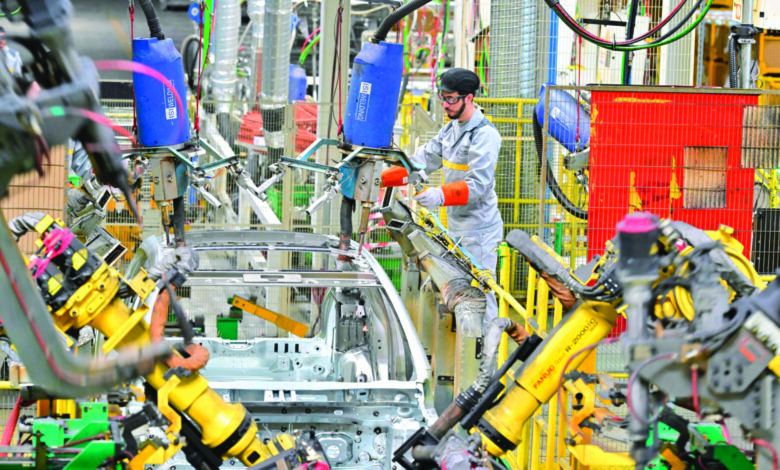 انخفاض الإنتاج الصناعي بـ4.5% خلال الفصل الثاني
