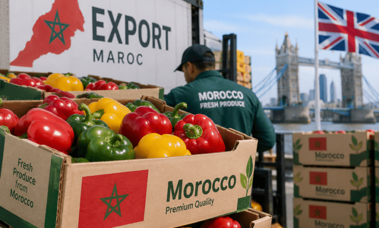 صادرات الفلفل المغربي إلى بريطانيا تقفز بـ60%