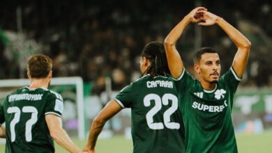 أوناحي يسجل أول أهدافه في الدوري اليوناني