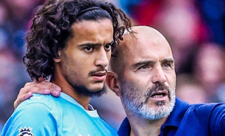 مدرب مانشستر سيتي يراهن على نضج وذكاء بوعدي