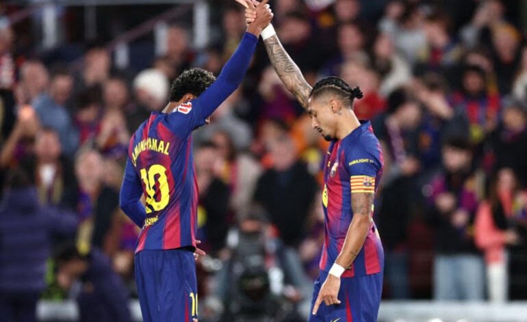 لامين يامال يقود برشلونة لتخطي ليفانتي