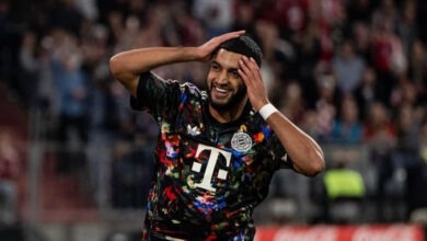 الصابيري يوقع أول أهدافه مع بايرن في سباعية تاريخية