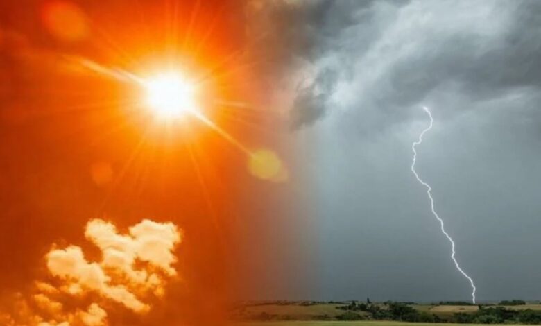 زخات رعدية وارتفاع في الحرارة بعدد من مناطق المغرب