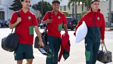 المنتخب المغربي يتوجه إلى جنوب إفريقيا لمواجهة ليسوتو