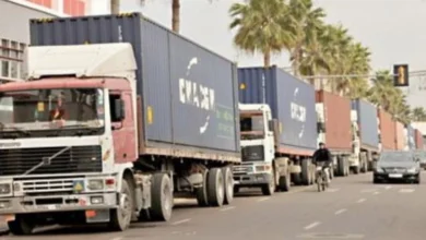 فتح الباب رقم 4 ليلا بميناء الدار البيضاء لتخفيف الازدحام