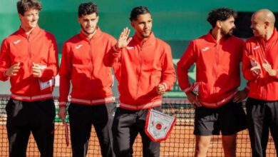 المنتخب المغربي للتنس يواجه نيجيريا في كأس ديفيس بالرباط