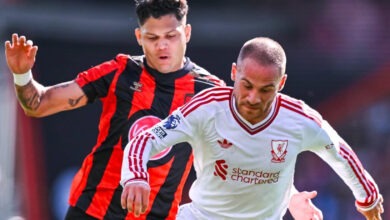 ليفربول يحسم المواجهة أمام بورنموث بهدف إيزاك