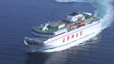 عبّارة ثالثة تعزز أسطول DFDS في مضيق جبل طارق