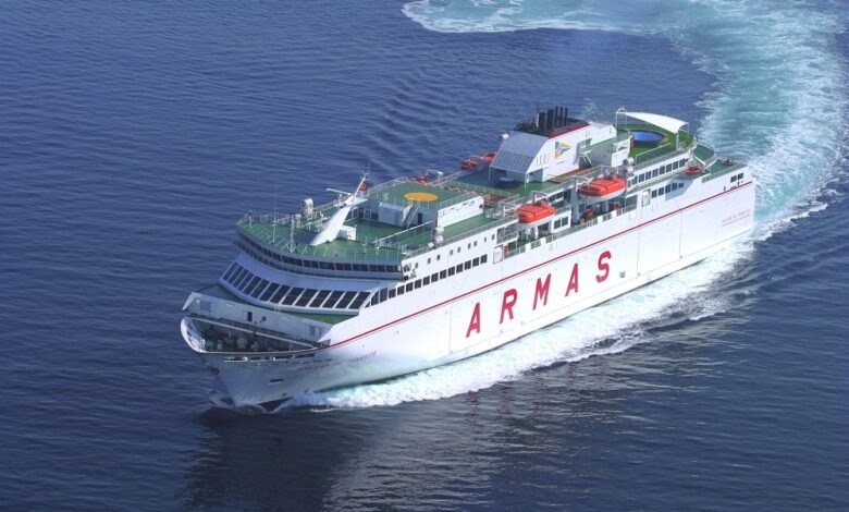 عبّارة ثالثة تعزز أسطول DFDS في مضيق جبل طارق