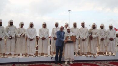 سربة شرف البحراوي تفوز بالجائزة الكبرى للتبوريدة