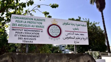 المنظمة العلوية تواصل تسجيل الأطفال والشباب المكفوفين