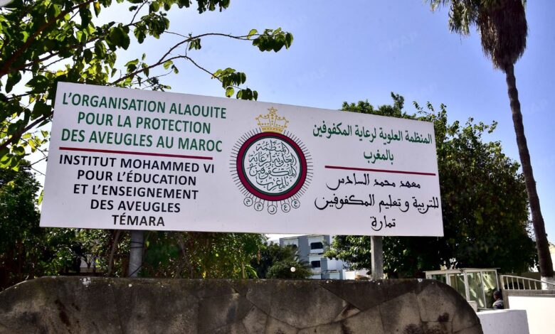 المنظمة العلوية تواصل تسجيل الأطفال والشباب المكفوفين
