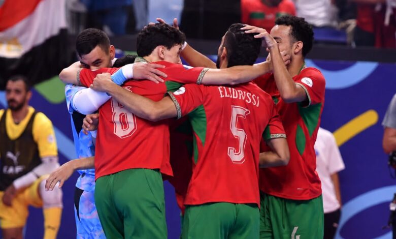 المنتخب المغربي للفوتسال يهزم مصر بسداسية