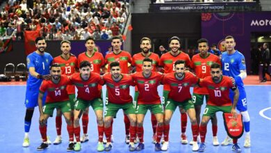 المغرب يواجه أنغولا في نهائي كأس إفريقيا للفوتسال