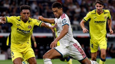 هدف وحيد وطرد.. ريال مدريد ينتصر على فياريال