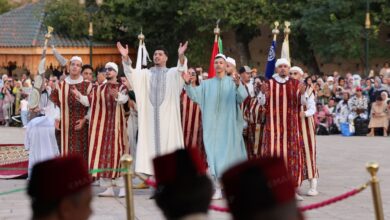 موكب "الكسوة" يحيي تقاليد موسم مولاي إدريس الأزهر بفاس