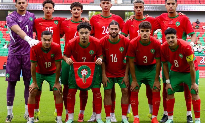المغرب U23 يكتفي بالتعادل أمام مالي في لقاء ودي
